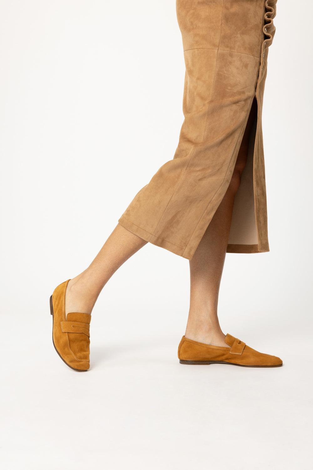 Essenziale Loafers - Cognac-COGNAC-36-SHOEFLAT SHOE-SOPHIQUE