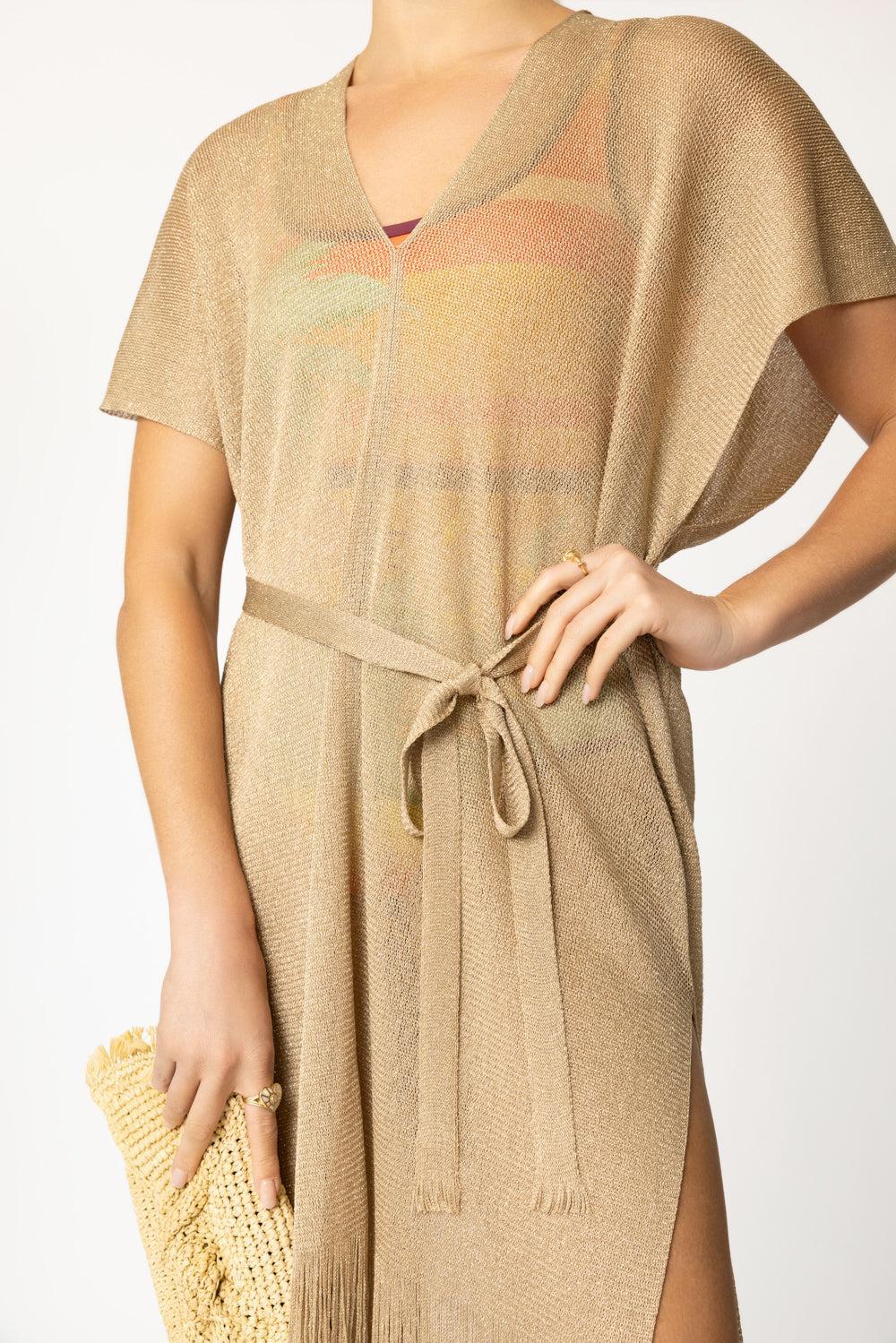 Donnola Dress-ANTIQUE ROSE-O/S-CLOTHINGDRESSCASUAL-MAX MARA