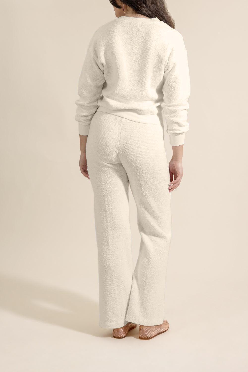 Le Classique Crewneck-CREAM-1-CLOTHINGTOPSWEATER-The Lady & The Sailor x Marissa Collections