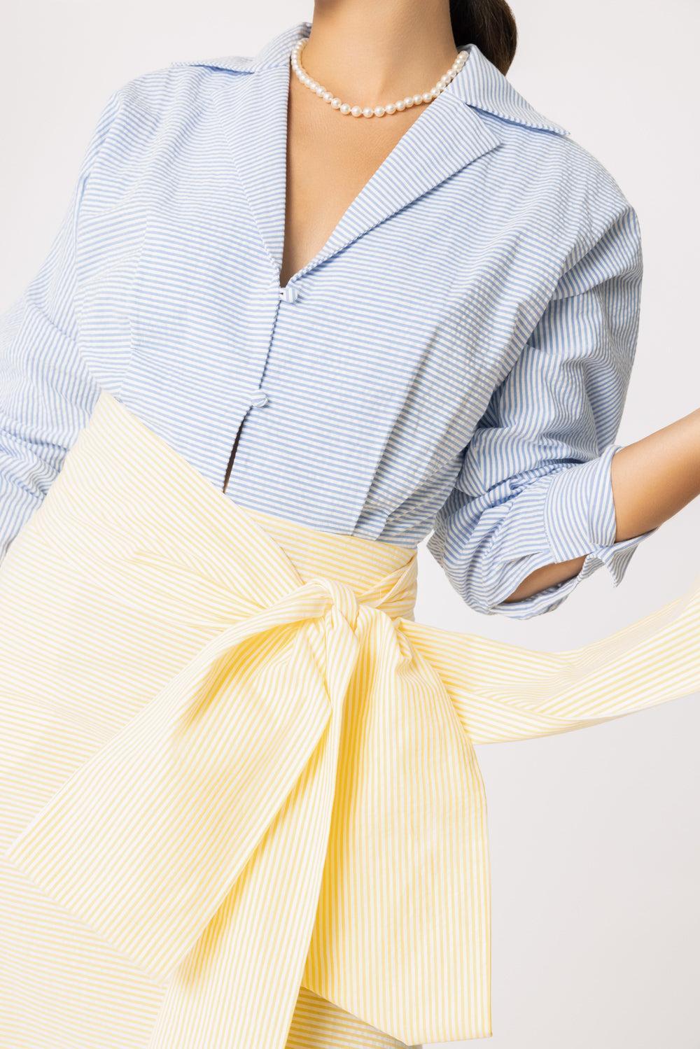 Clarence Dress-BLUWHYLW-36-CLOTHINGDRESSCASUAL-BERNADETTE