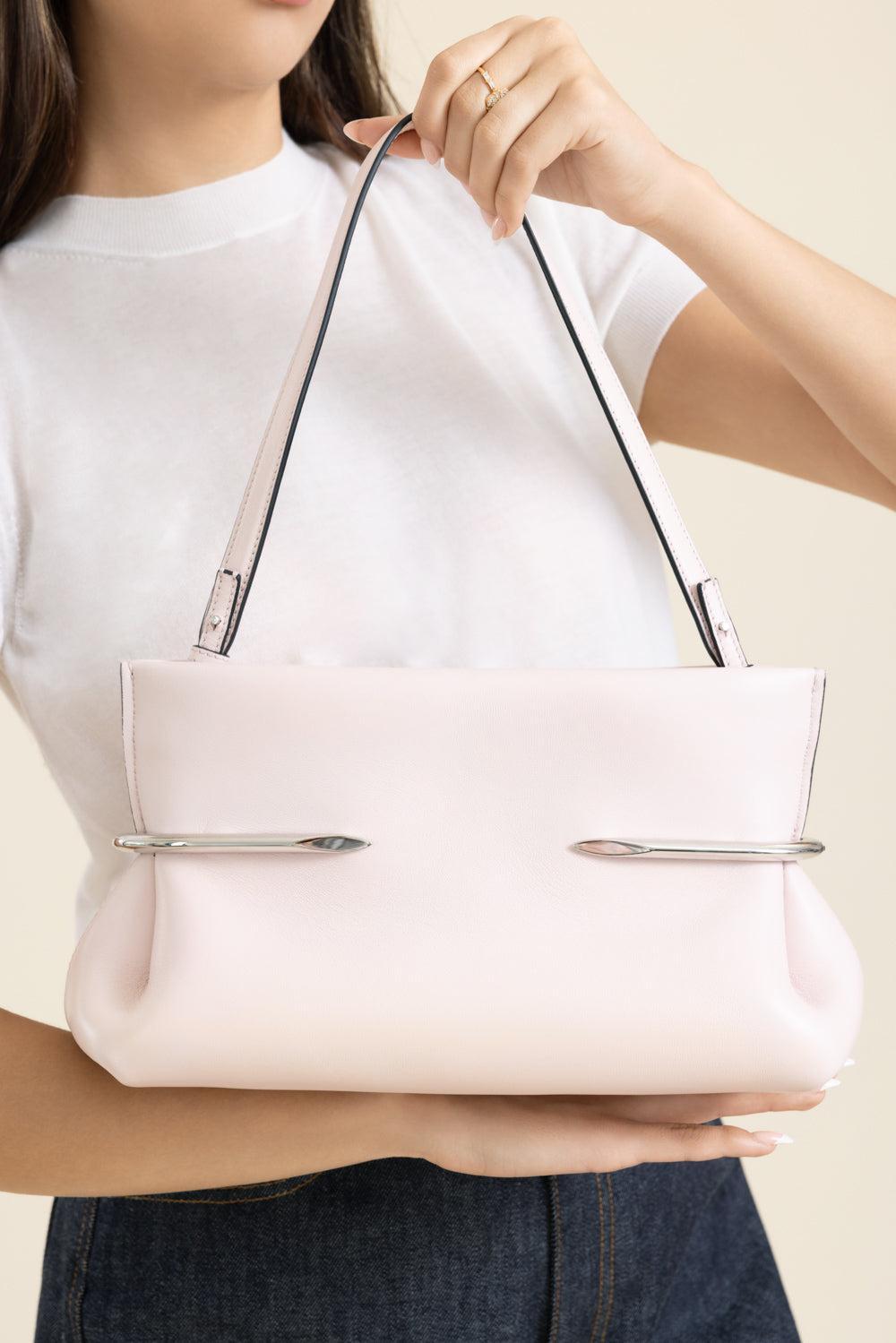 Pinch Soft Clutch - Baby Pink-PINK-O/S-HANDBAGCLUTCHES-GIVENCHY