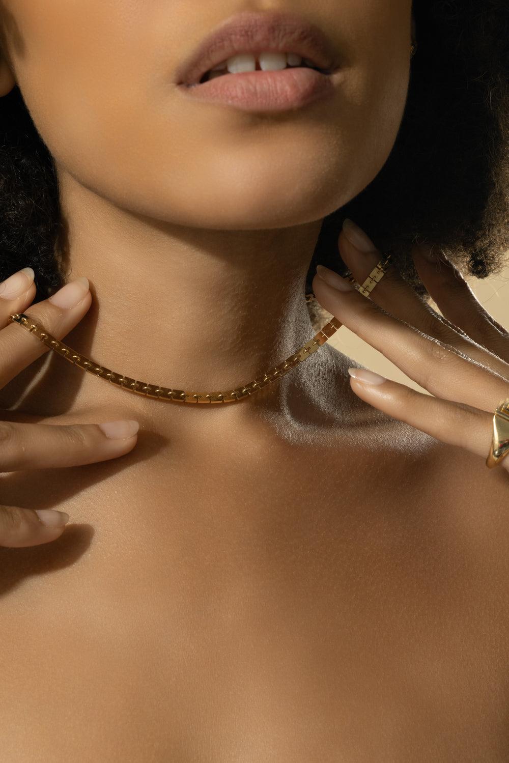 Foundation Chain Necklace-YELLOW GOLD-JEWELRYFINE JEWELNECKLACE O-CADAR
