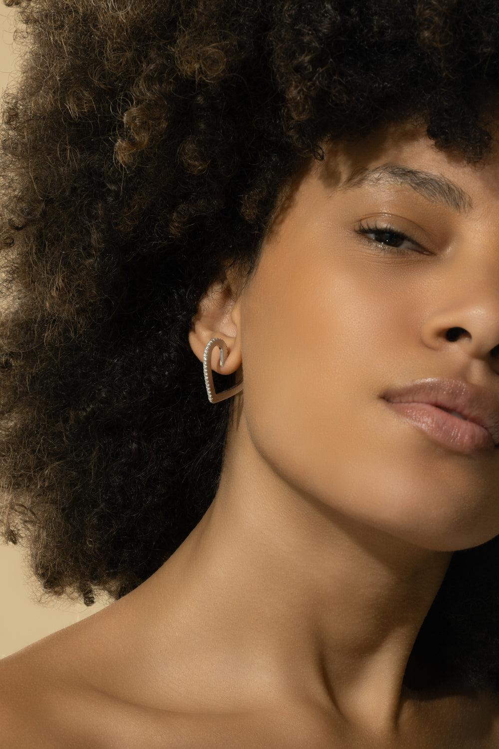 Medium Endless Heart Hoops-WHITE GOLD-JEWELRYFINE JEWELEARRING-CADAR