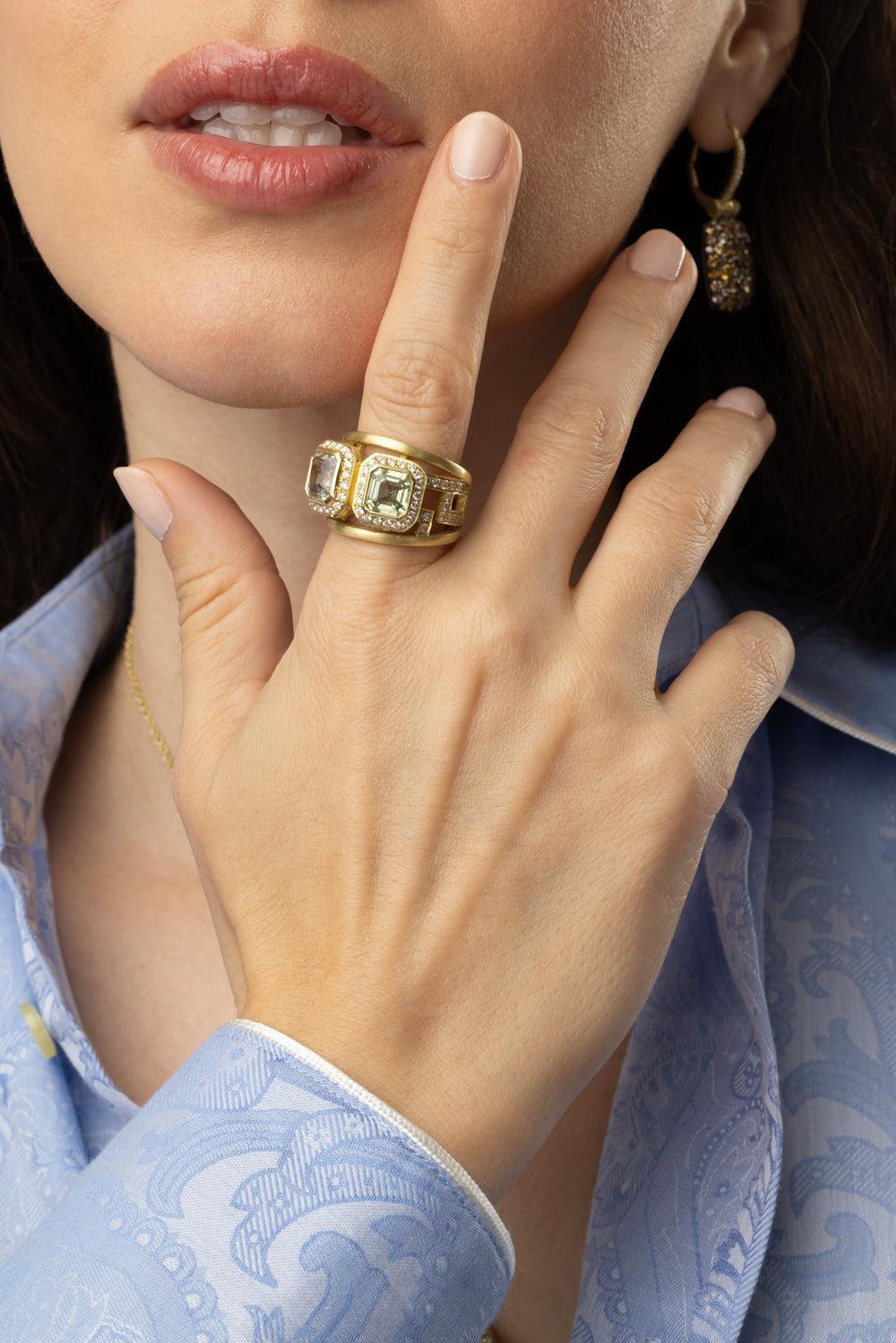 Sapphire Diamond Ring-YELLOW GOLD-7-JEWELRYFINE JEWELRING-JARED LEHR