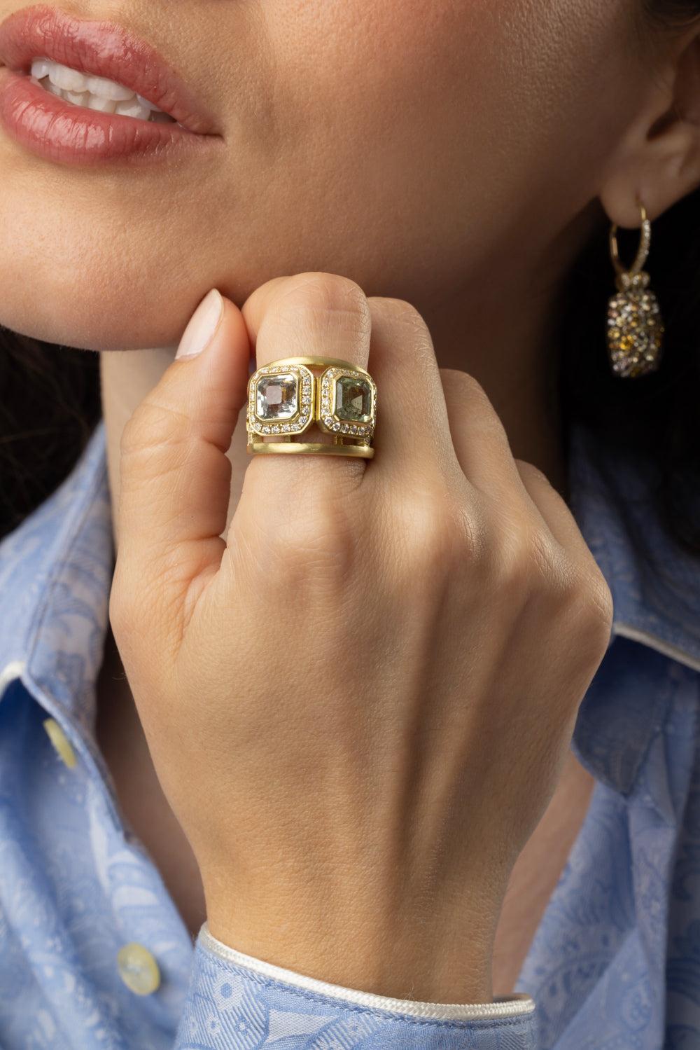 Sapphire Diamond Ring-YELLOW GOLD-7-JEWELRYFINE JEWELRING-JARED LEHR