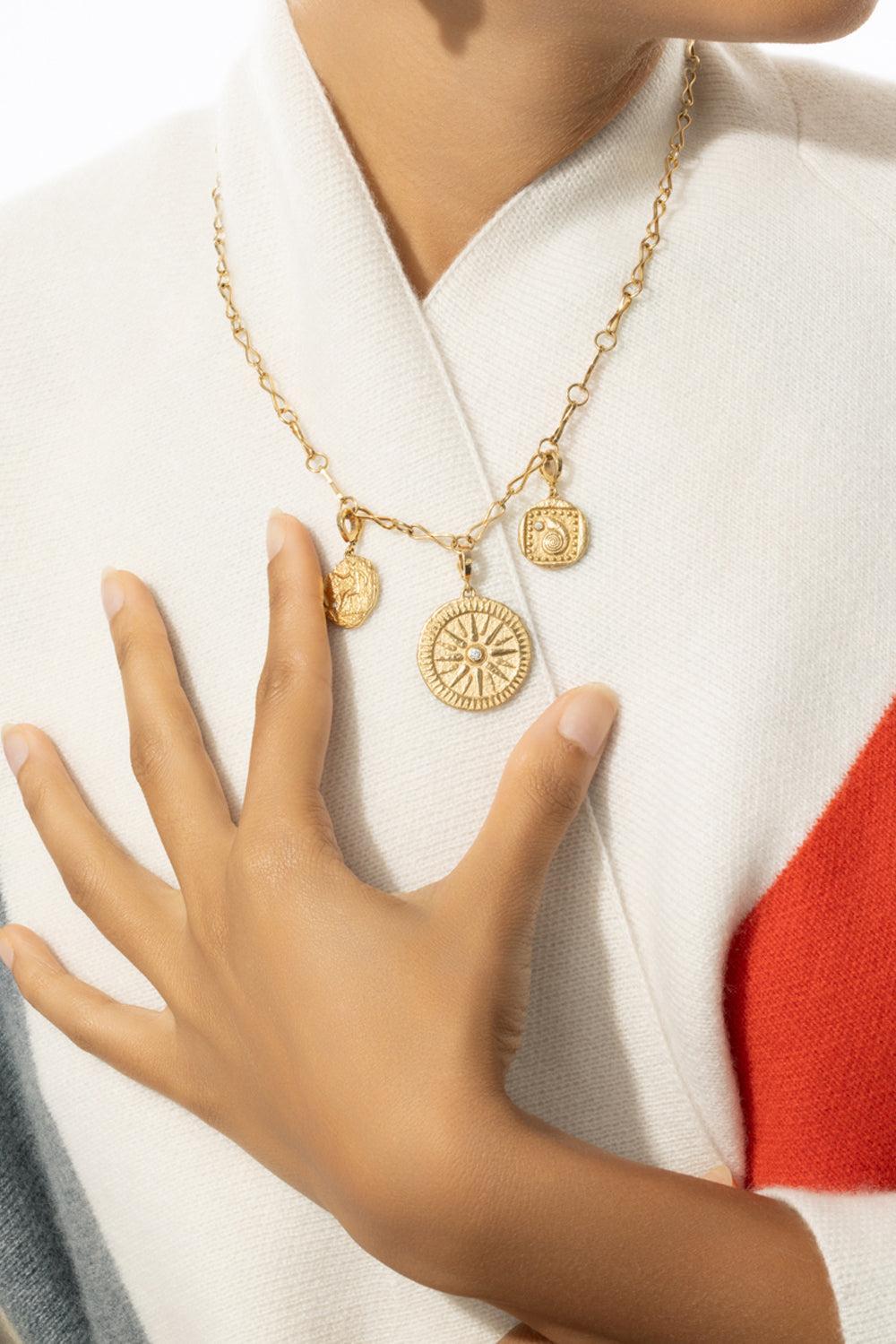 Large Motif Chain-YELLOW GOLD-20-JEWELRYFINE JEWELNECKLACE O-AZLEE