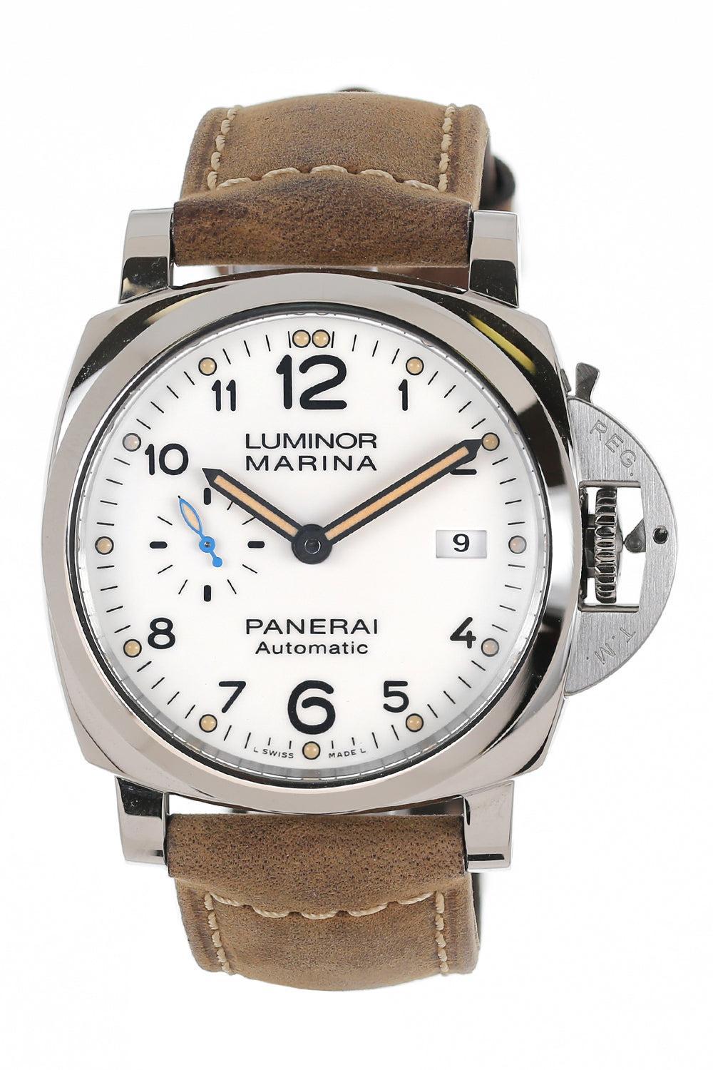 Luminor Marina 1950 Days Automatic Watch-SILVER-44MM-JEWELRYFINE JEWELWATCH-PANERAI