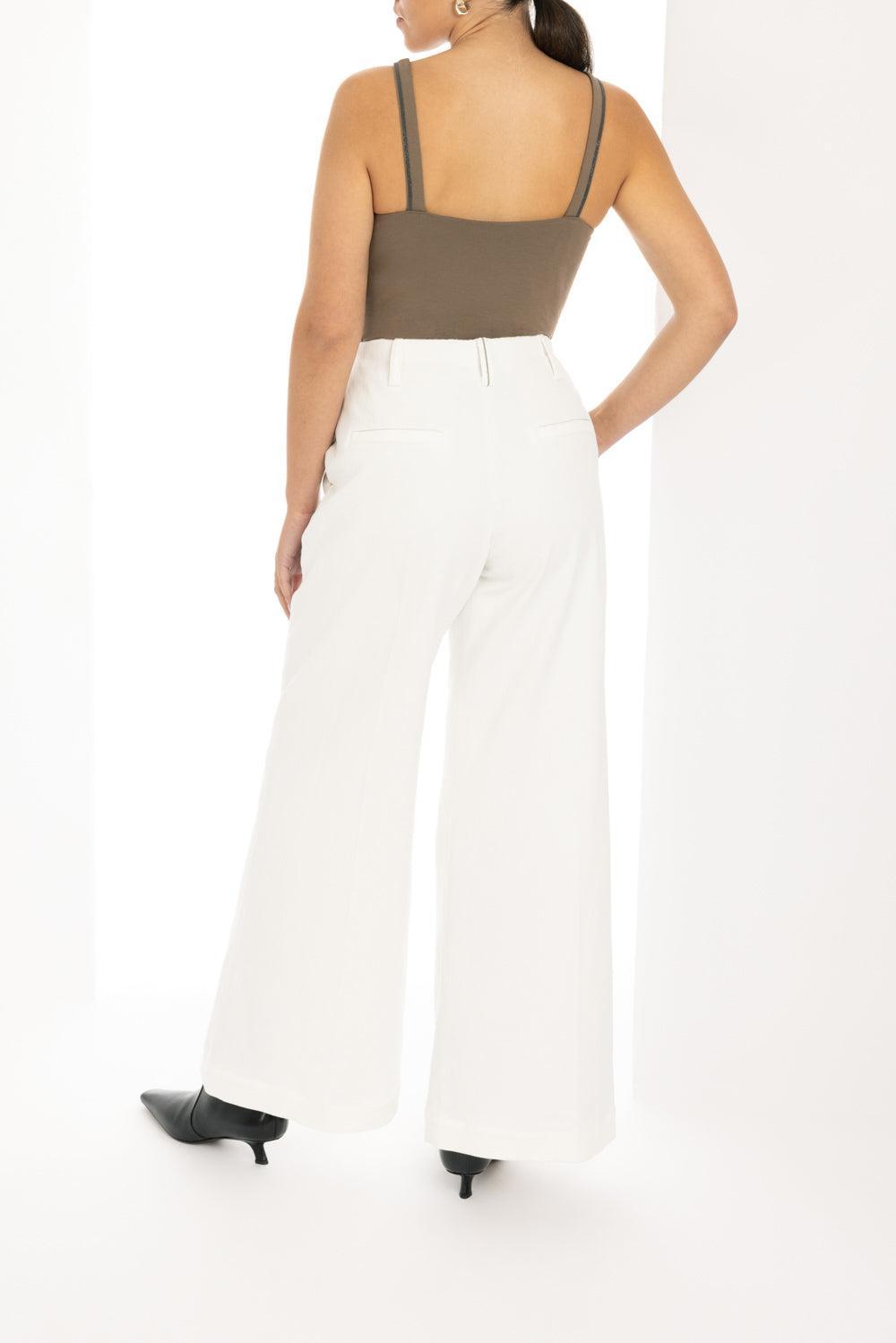 Stretch Tank - Chocolate-CHOCOLATE-XS-CLOTHINGTOPTANK-BRUNELLO CUCINELLI