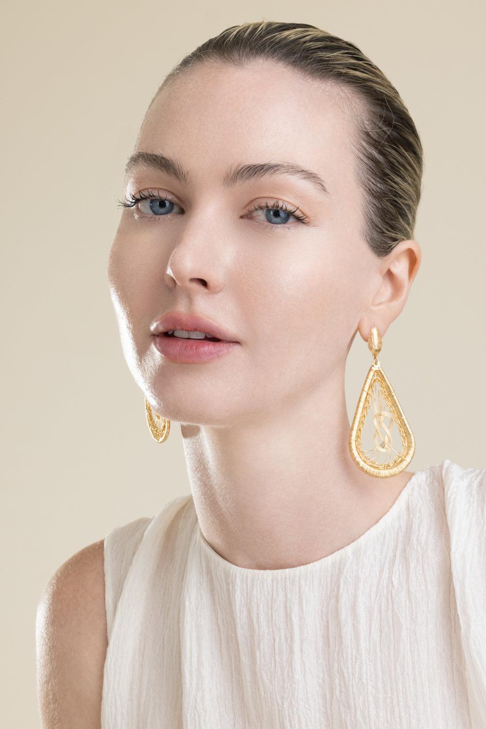 Tojo Filea Earrings-GOLD-JEWELRYBOUTIQUEEARRING-GAS BIJOUX