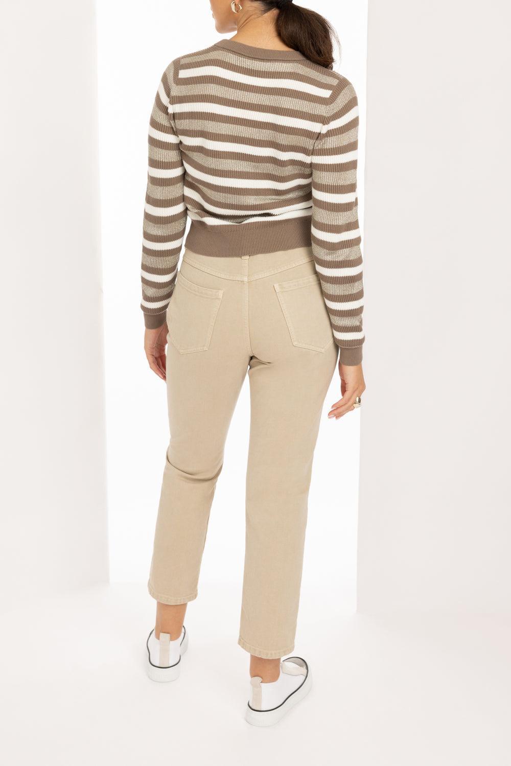 Square Denim Jean-SAND-36-CLOTHINGPANTDENIM-BRUNELLO CUCINELLI