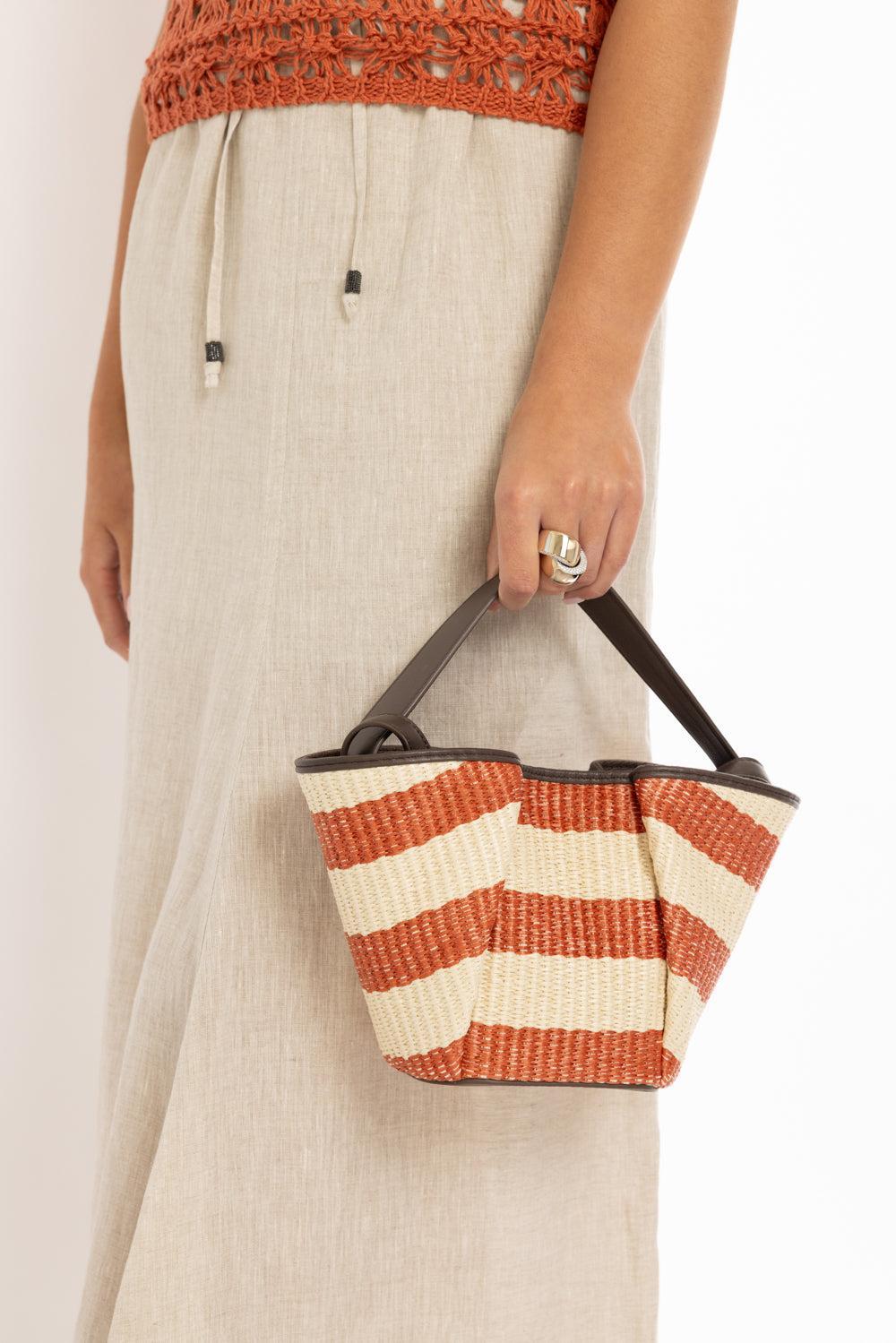 Mini Marine Tote-BRMULTI-O/S-HANDBAGTOTES-BRUNELLO CUCINELLI