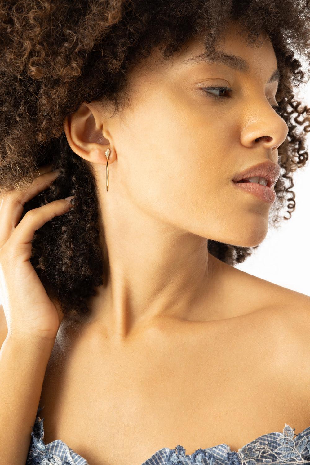 “Wings of Mercury” Hoop Earrings-YELLOW GOLD-JEWELRYFINE JEWELEARRING-MONICA RICH KOSANN