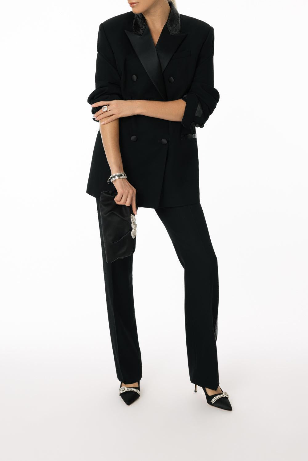 Evening Pant-BLACK-42-CLOTHINGPANTEVENING-VERSACE