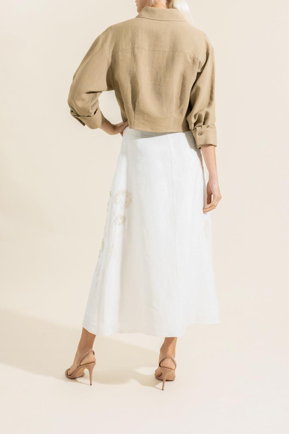 Next Chapter-BROWN-XS-CLOTHINGTOPBLOUSE-TWP