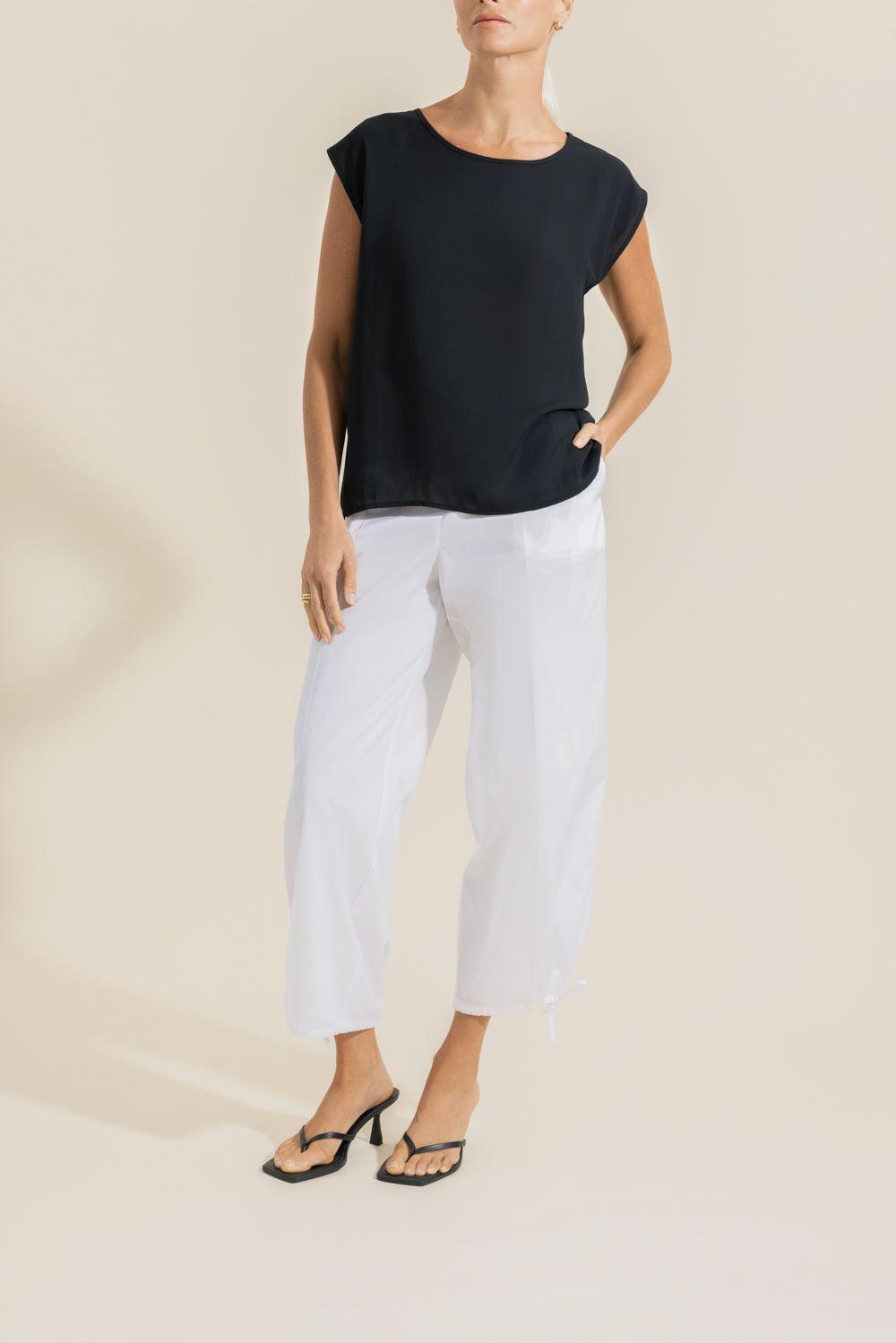 Drawstring Pant-WHITE-34-CLOTHINGPANTWIDE LEG-TOTEME