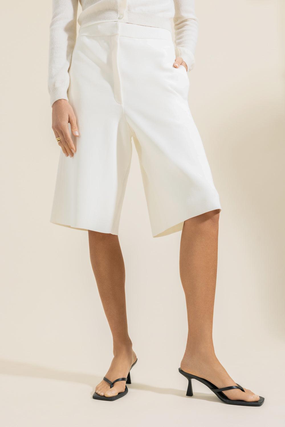 Knit Short-WHITE-XS-CLOTHINGPANTSHORT-TOTEME