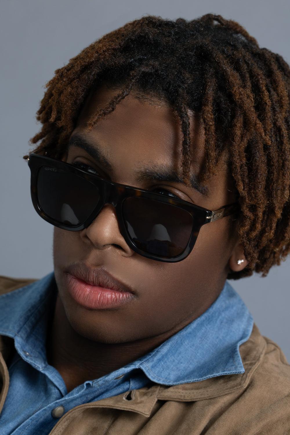 Rectangle Sunglasses-HAVHAVBR-ACCESSORIESUNGLASSES-GUCCI