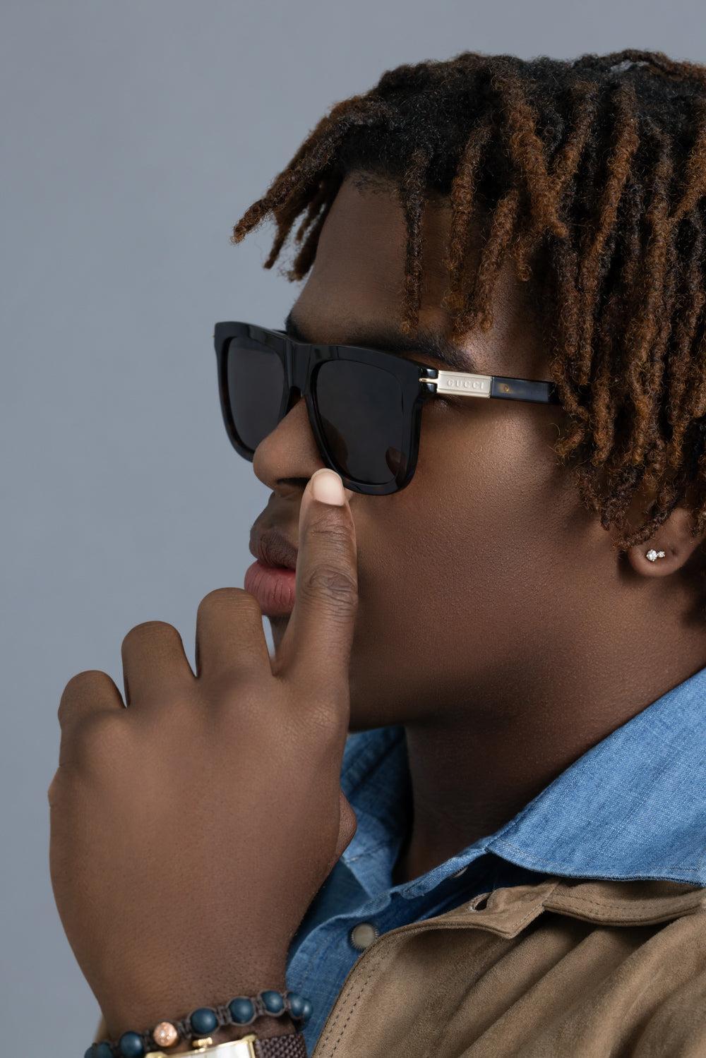Rectangle Sunglasses-HAVHAVBR-ACCESSORIESUNGLASSES-GUCCI