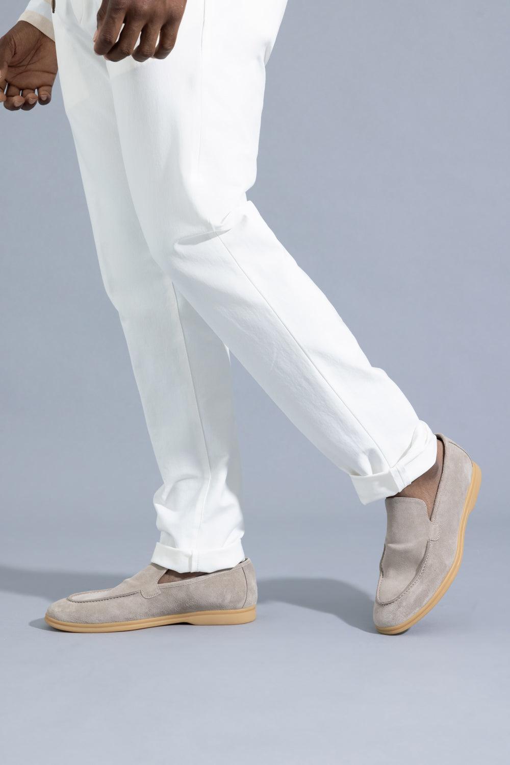 Suede Loafer - Taupe-TAUPE-41-MENSSHOECASUAL-ELEVENTY
