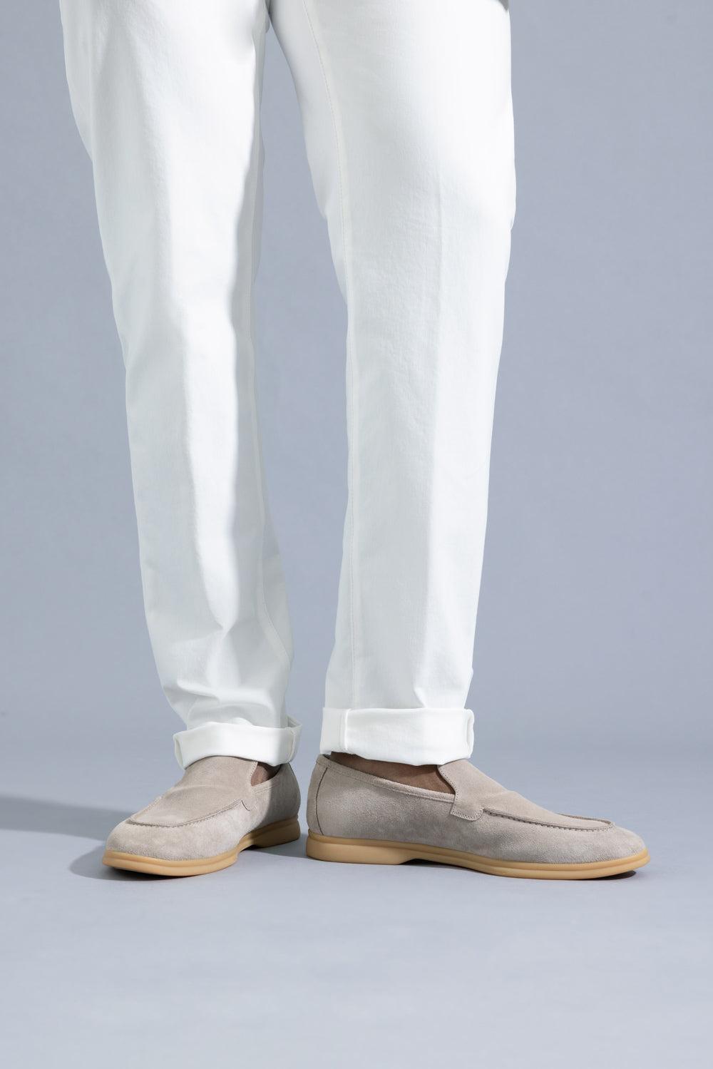 Suede Loafer - Taupe-TAUPE-41-MENSSHOECASUAL-ELEVENTY