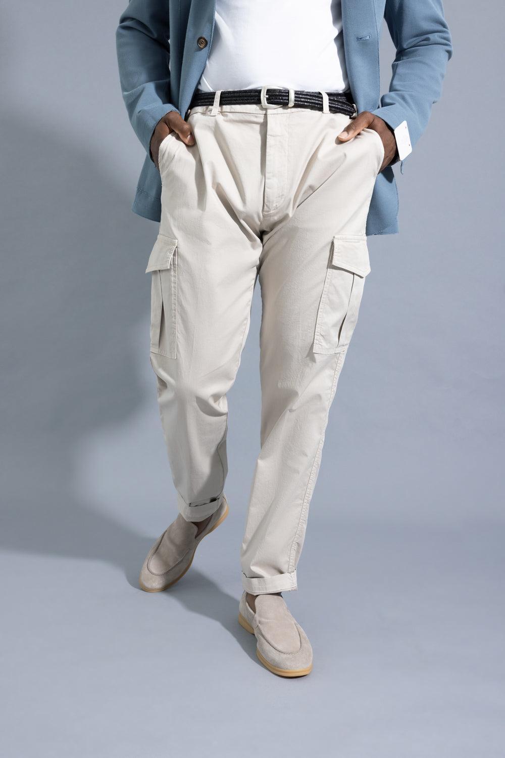 Cargo Pants-SAND-30-MENSCLOTHINGPANTS-ELEVENTY