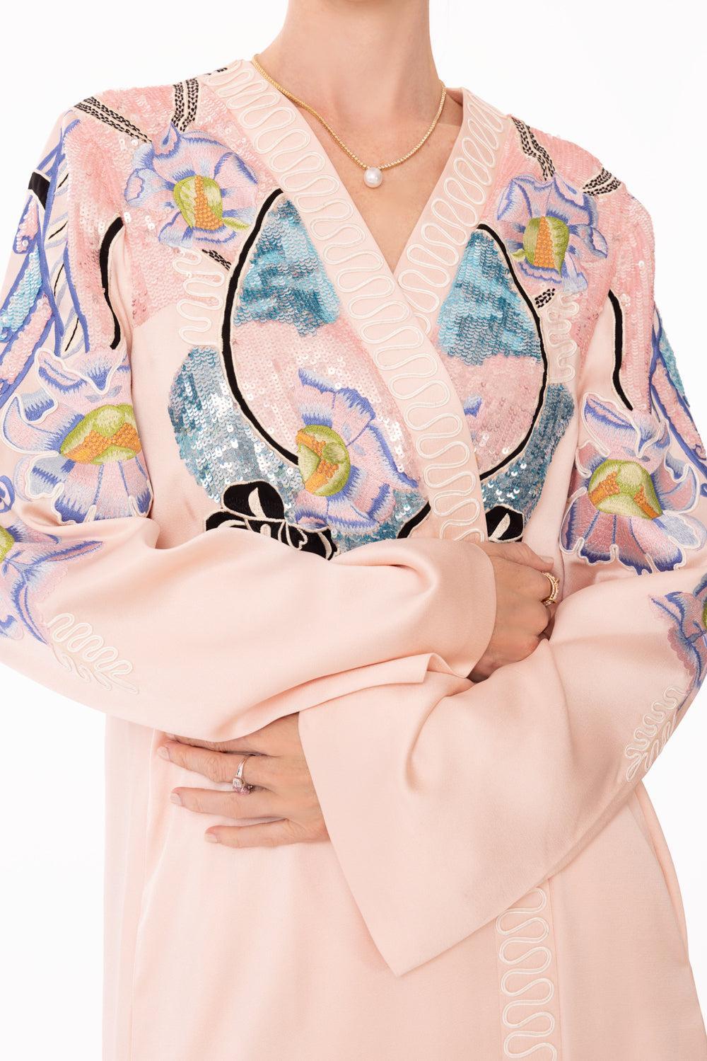 Gracia Duster-ROSEWATER-2-CLOTHINGJACKETEVENING-TEMPERLEY LONDON