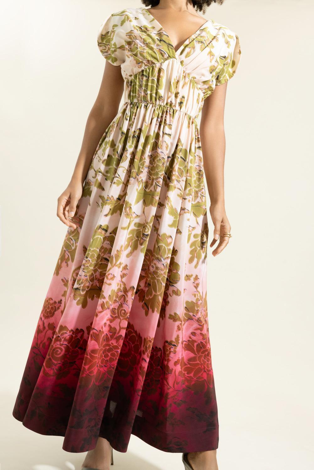 Waldorf Dress-FLORAL-40-CLOTHINGDRESSCASUAL-LA DOUBLEJ