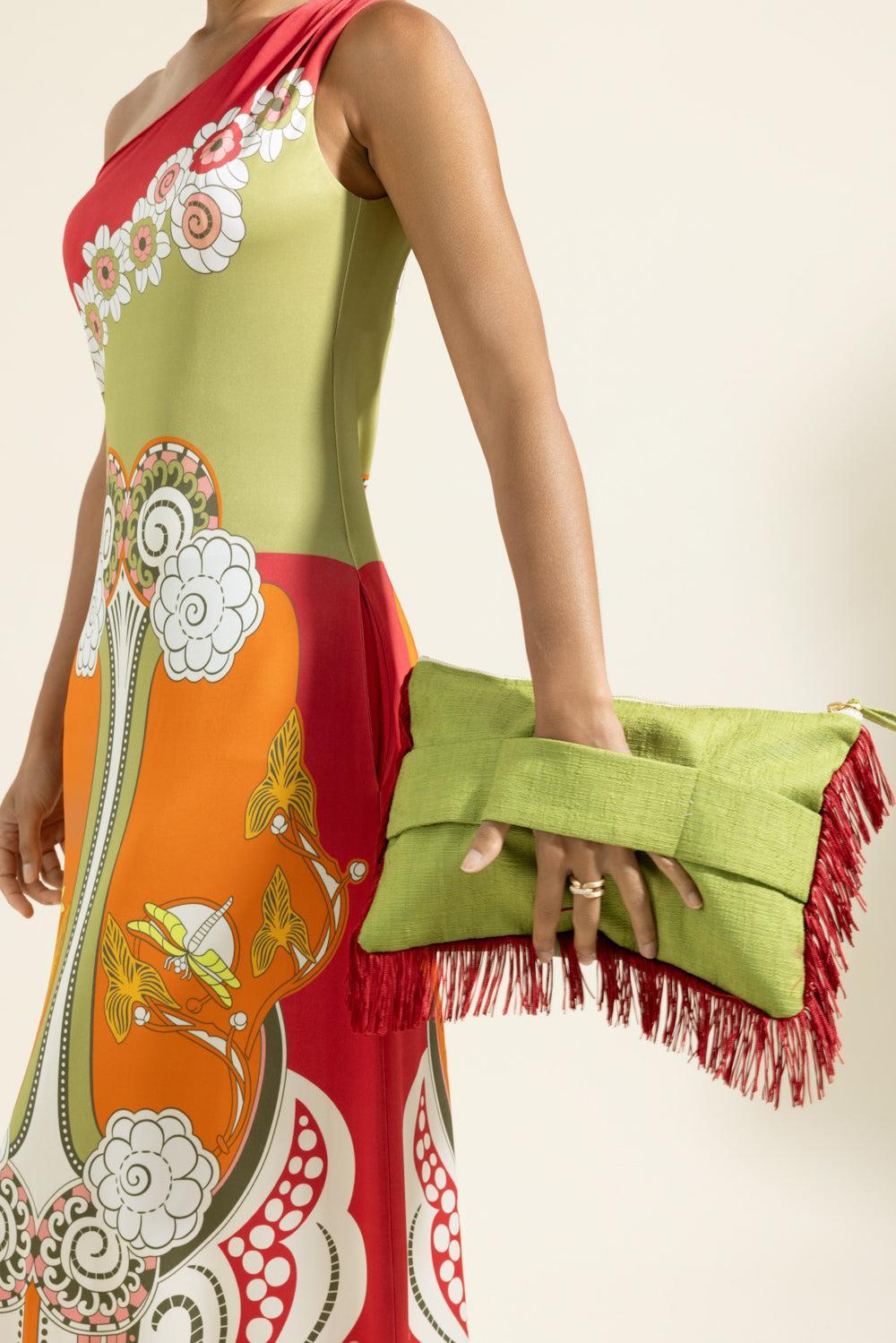 Hand Pouchette - Ambrosia Placée-FLORAL-HANDBAGCLUTCHES-LA DOUBLEJ