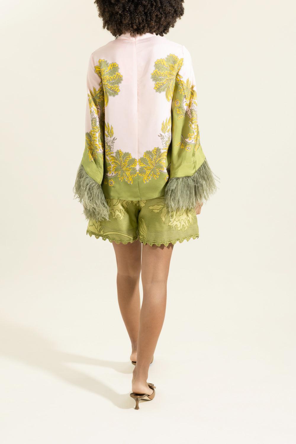 Make an Exit Top - Swathe Placée-FLORAL-38-CLOTHINGTOPBLOUSE-LA DOUBLEJ