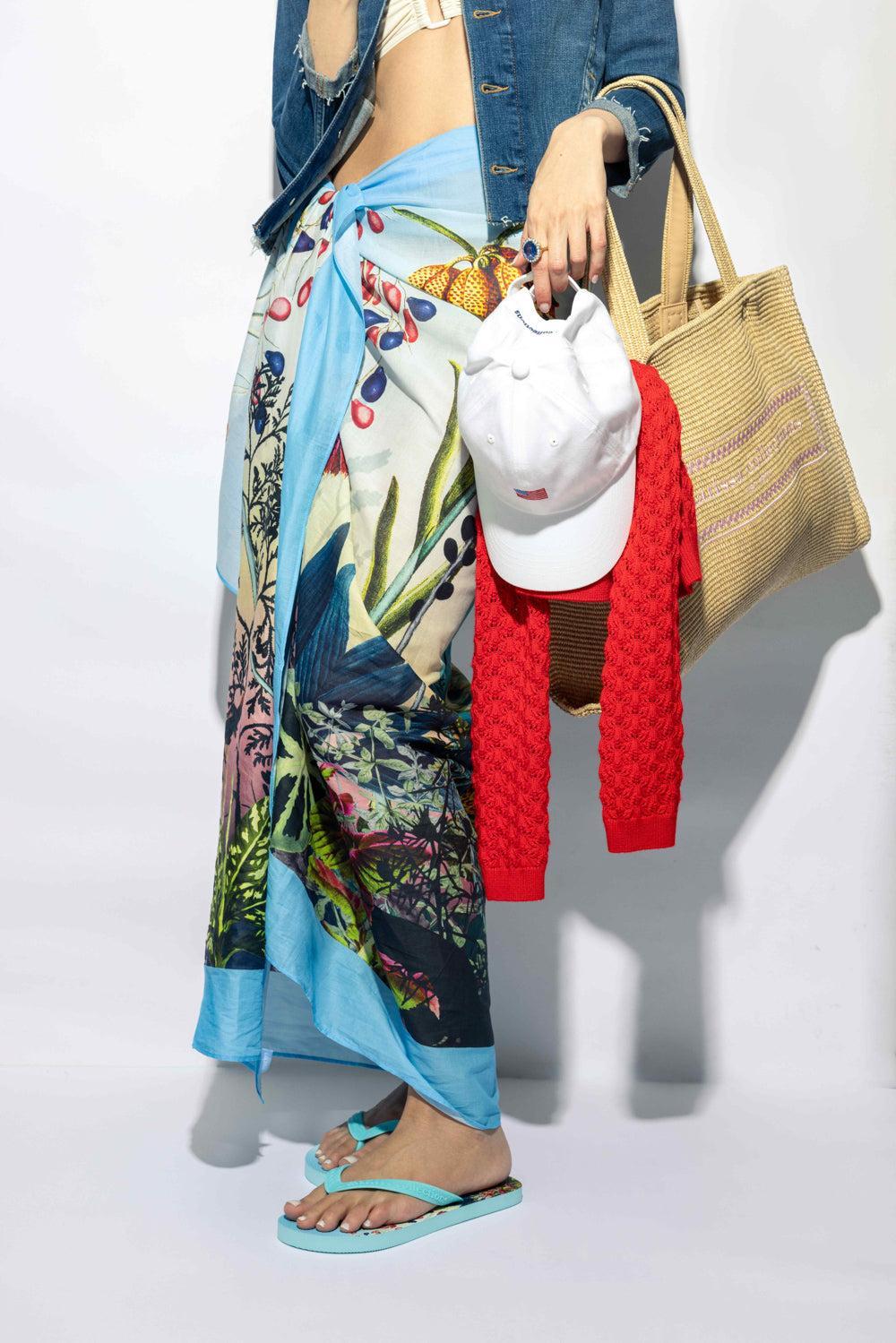 MC Floral Pareo-FLORAL-O/S-CLOTHINGSWIM-MARISSA COLLECTIONS