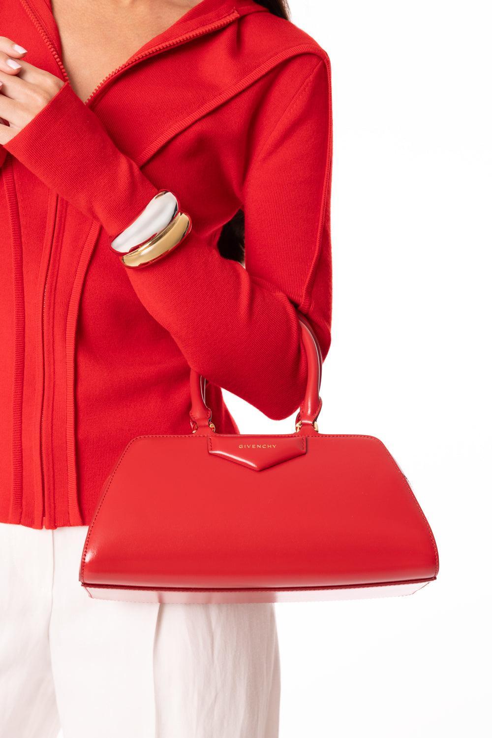 Antigona Small Bag - Vermillion-VERMILLN-O/S-HANDBAGTOP HANDLE-GIVENCHY