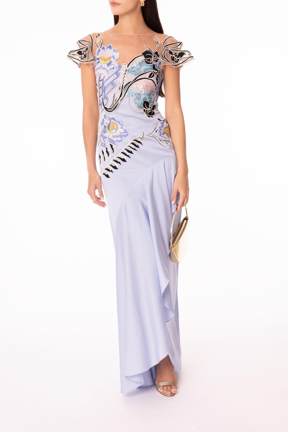 Gracia Gown-ROSEWATER-2-CLOTHINGDRESSGOWN-TEMPERLEY LONDON