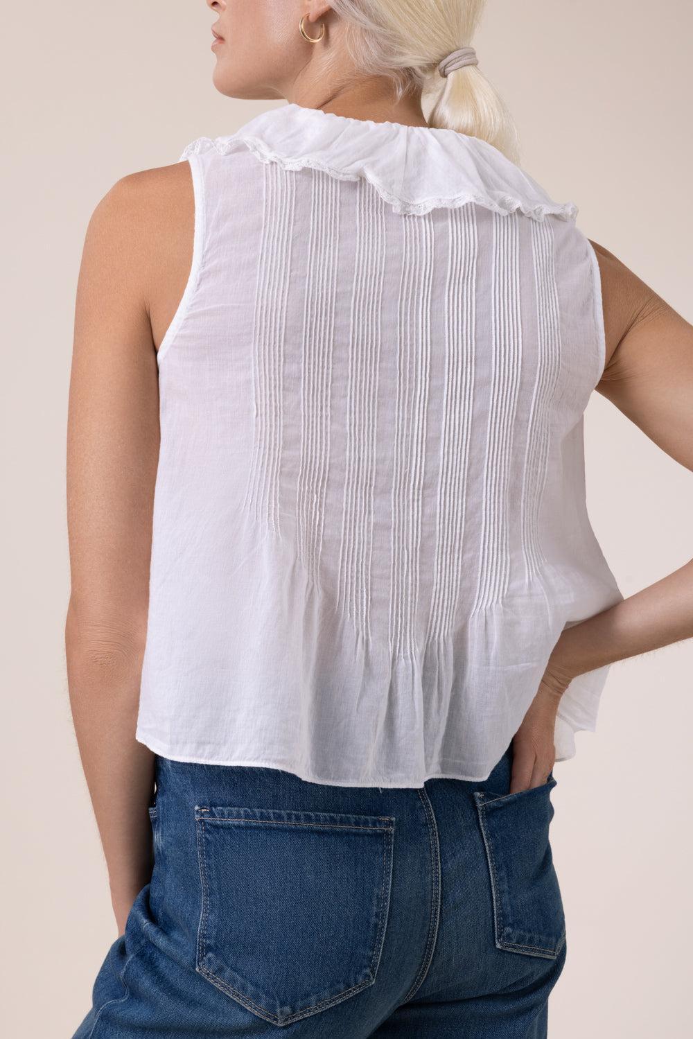 Hilda Top-WHITE-XS-CLOTHINGTOPBLOUSE-DOEN