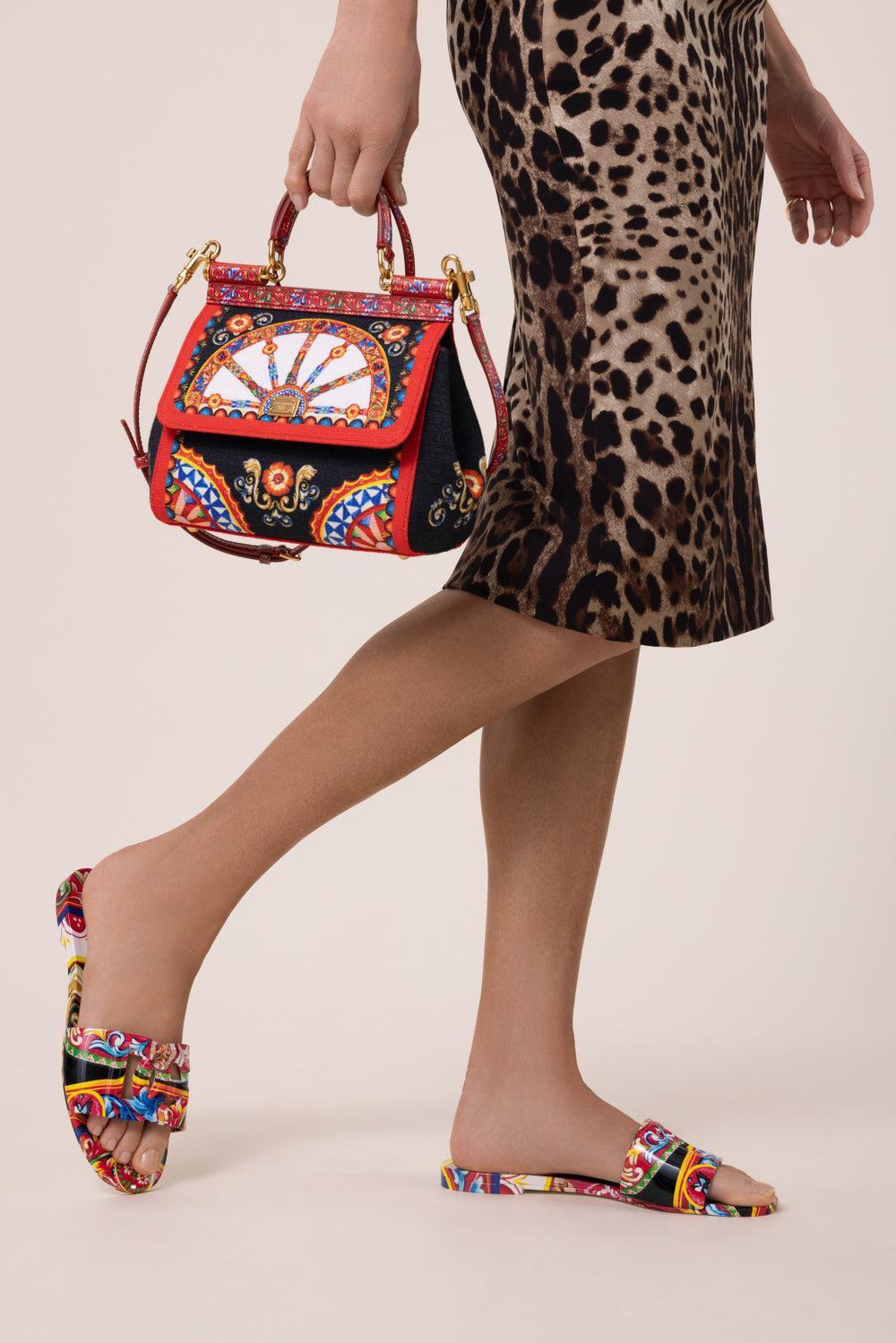 Beachwear Slider - Carretto-NOVELTY-36-SHOESANDAL-DOLCE & GABBANA