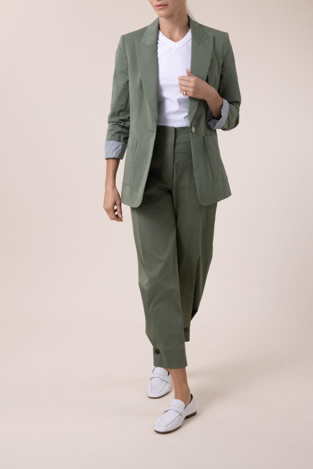 Stapleton Pant-GREEN-0-CLOTHINGPANTSLIM FIT-VERONICA BEARD