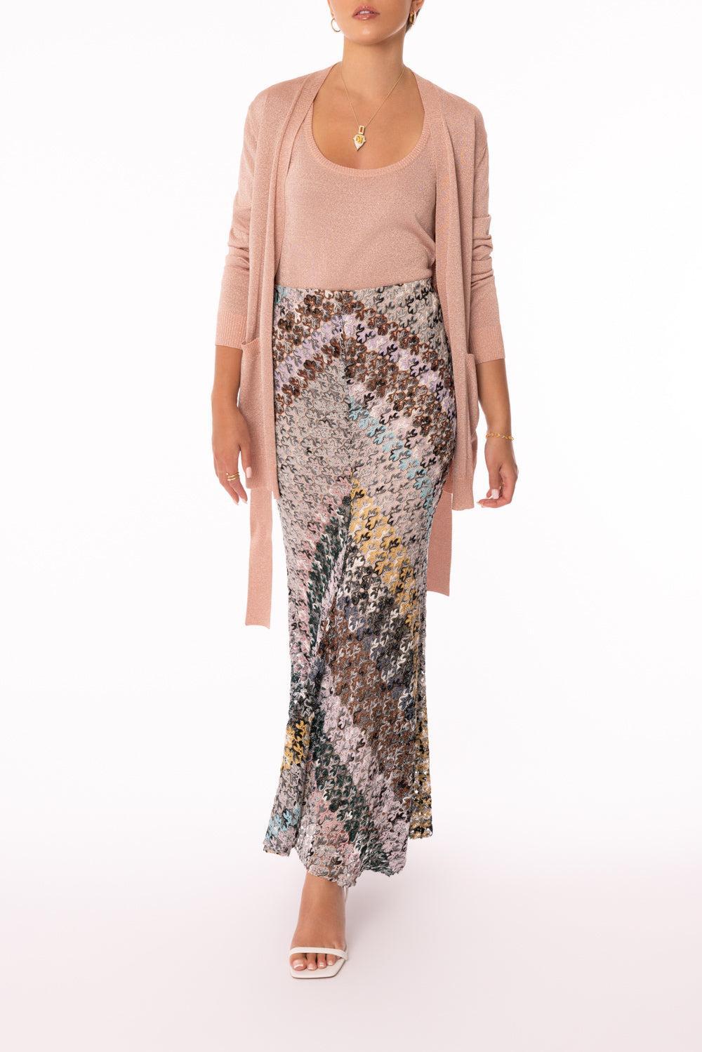 Long Knit Skirt-MULTI-38-CLOTHINGSKIRTMAXI-MISSONI