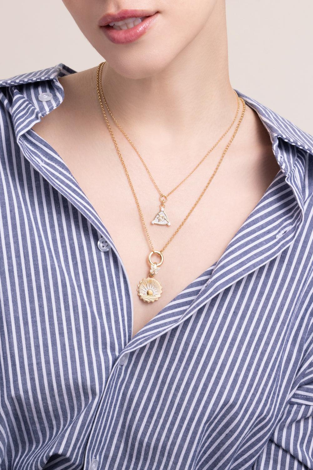 Internal Compass - Diamond Medium New Beginnings Butterfly Annex Medallion-YELLOW GOLD-JEWELRYFINE JEWELPENDANT-FOUNDRAE