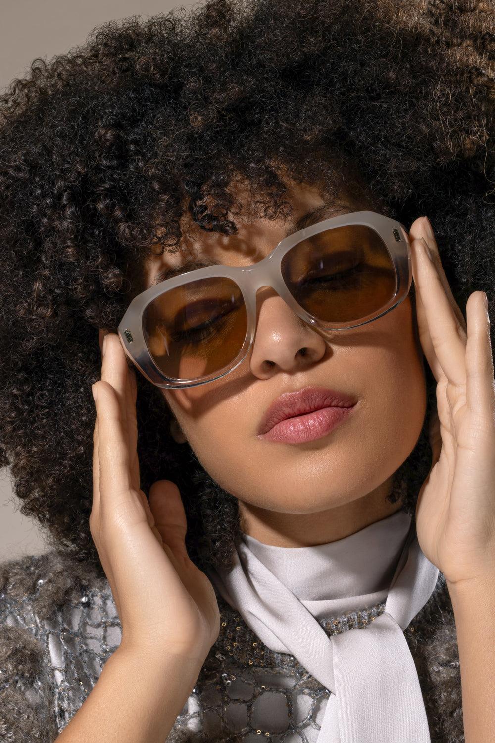 Demetra Sunglasses-CREAM-ACCESSORIESUNGLASSES-BRUNELLO CUCINELLI