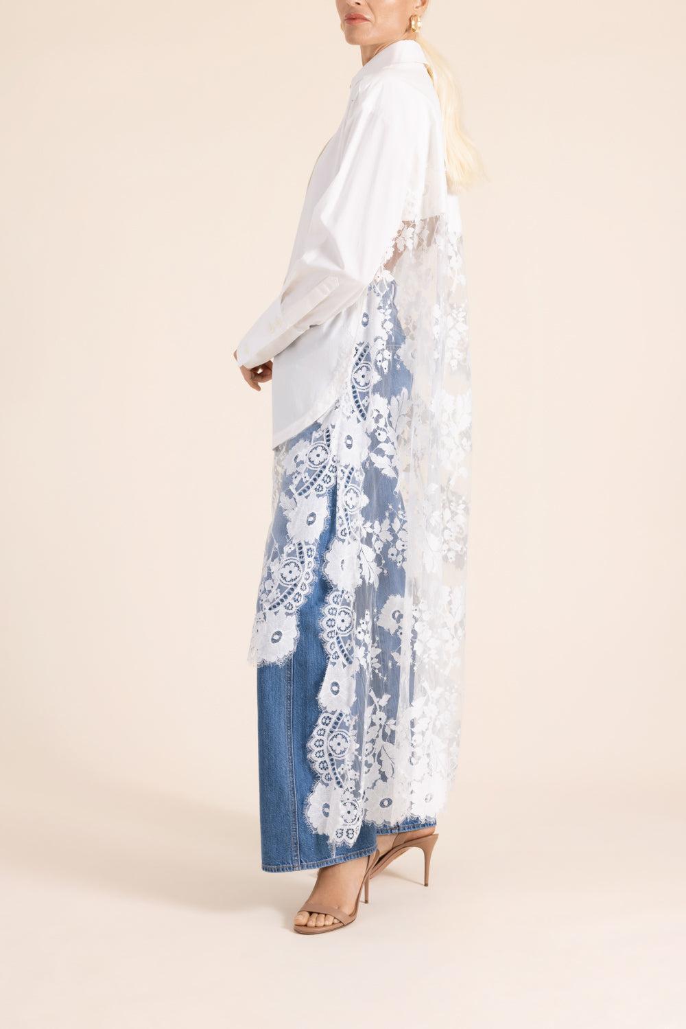 Valiant Lace Shirt-WHITE-0-CLOTHINGTOPBLOUSE-ZIMMERMANN