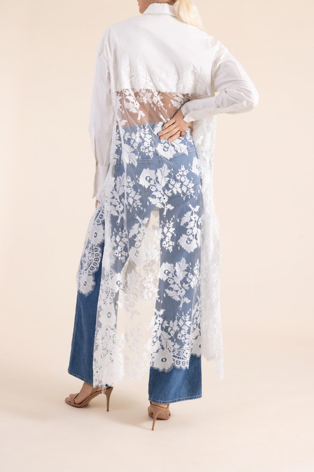 Valiant Lace Shirt-WHITE-0-CLOTHINGTOPBLOUSE-ZIMMERMANN