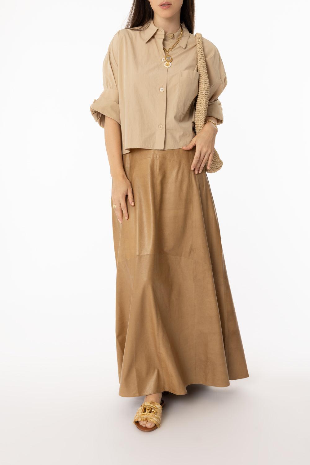 Kennedy Skirt - Kelp-KELP-2-CLOTHINGSKIRTMAXI-TWP