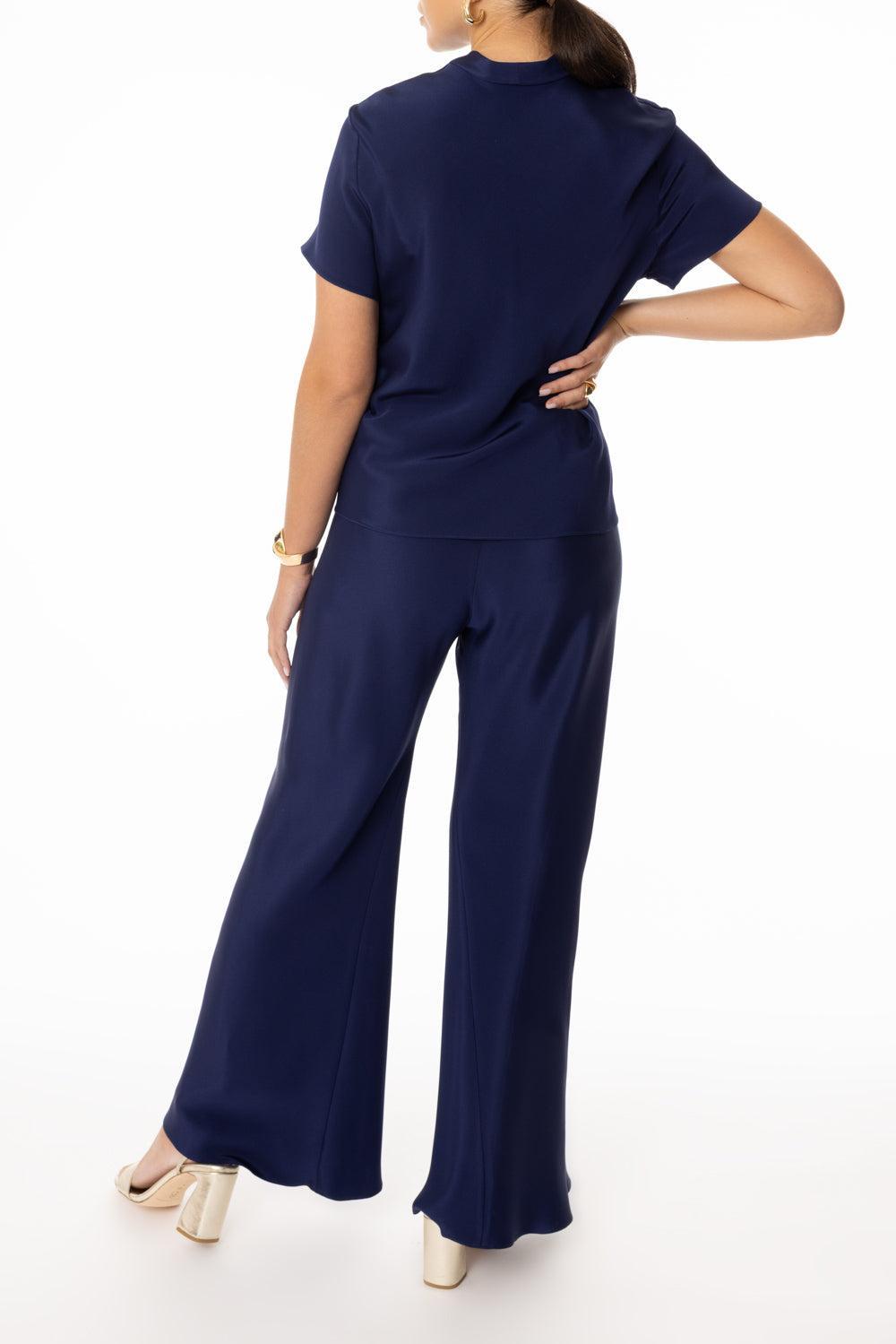 Chute Pant - Sapphire-SAPPHIRE-P-CLOTHINGPANTWIDE LEG-PETER COHEN