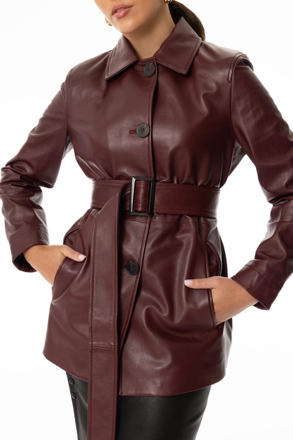 Tolmin Jacket-BORDEAUX-4-CLOTHINGCOATLONG-MAX MARA