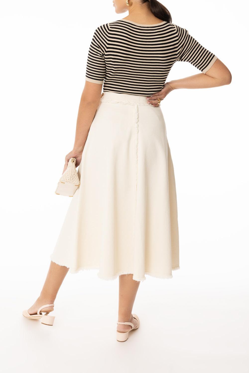 Waser Top-BEIGE PINSTRIPES-XS-CLOTHINGTOPSWEATER-MAX MARA