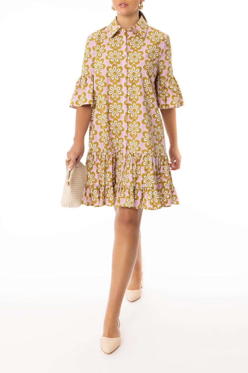Choux Dress - Caper-CAPER-XS-CLOTHINGDRESSCASUAL-LA DOUBLEJ