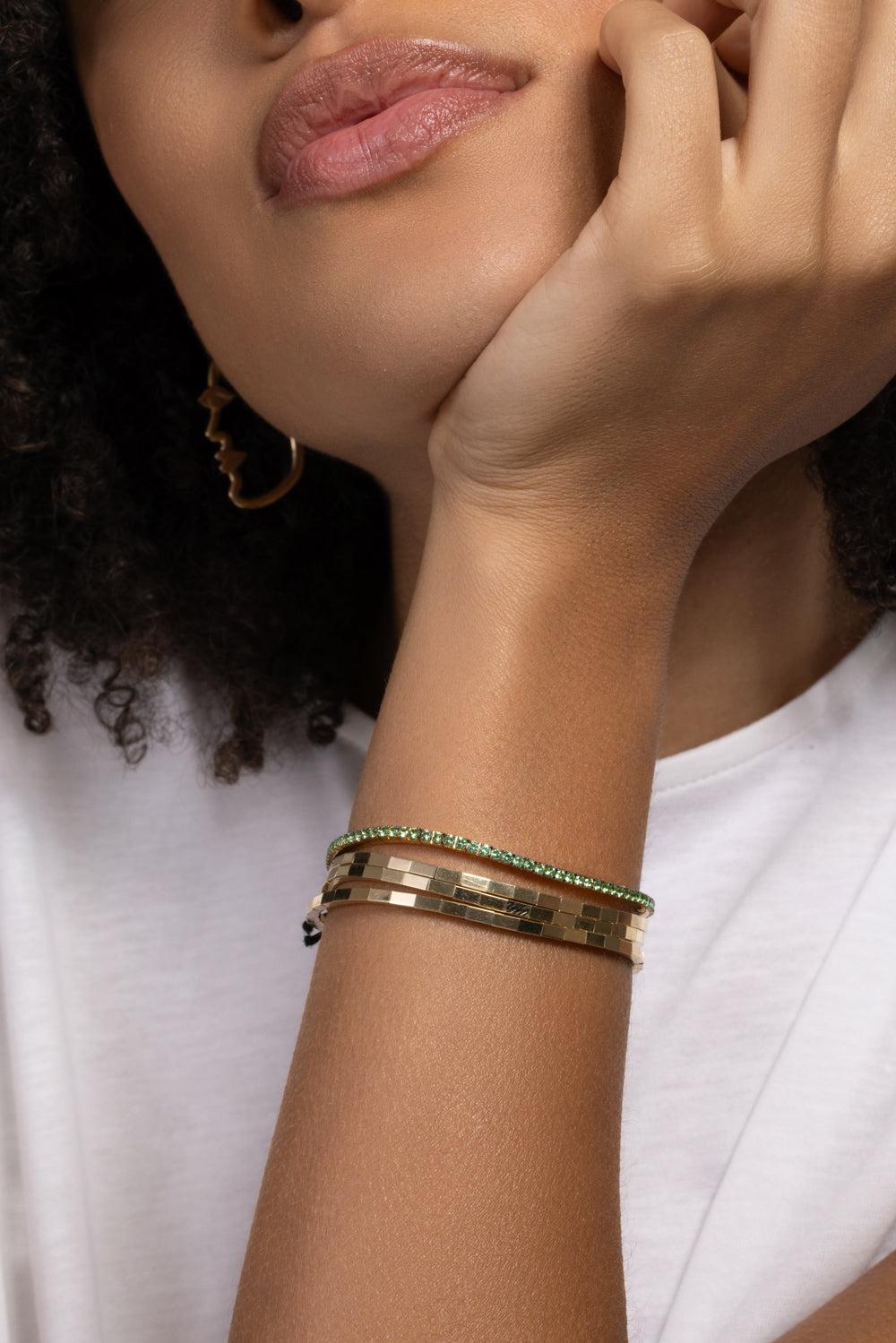 Three Turn Bracelet - Yellow Gold-YELLOW GOLD-JEWELRYFINE JEWELBRACELET O-ROBERTO DEMEGLIO