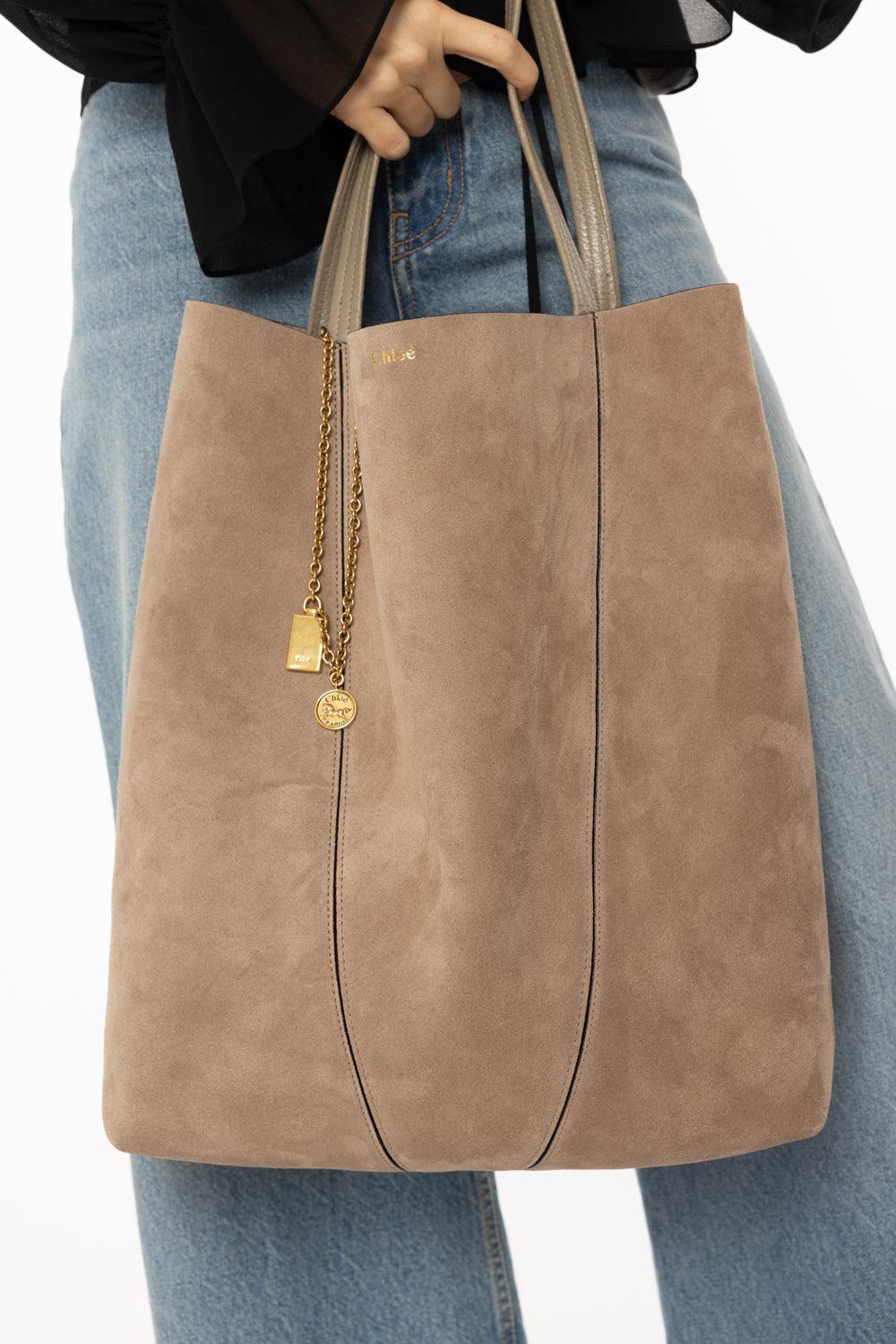 Large Spin Tote-MOTTYGRY-O/S-HANDBAGSHOULDER-CHLOÉ