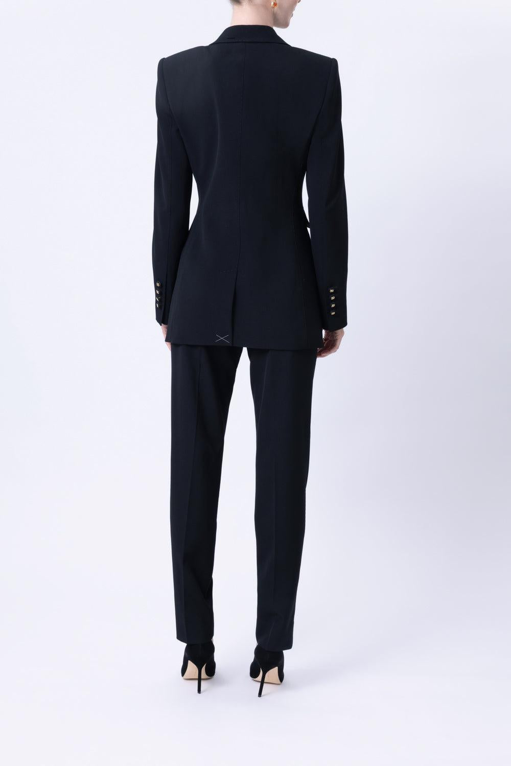 Turlington Jacket-BLACK-40-CLOTHINGJACKETBLAZERS-DOLCE & GABBANA