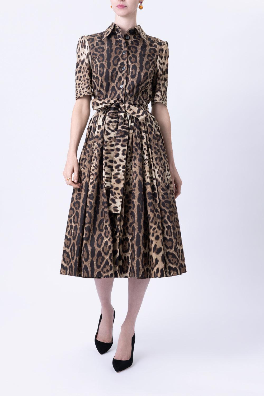 Leo Dress-ANIMAL-40-CLOTHINGDRESSCASUAL-DOLCE & GABBANA