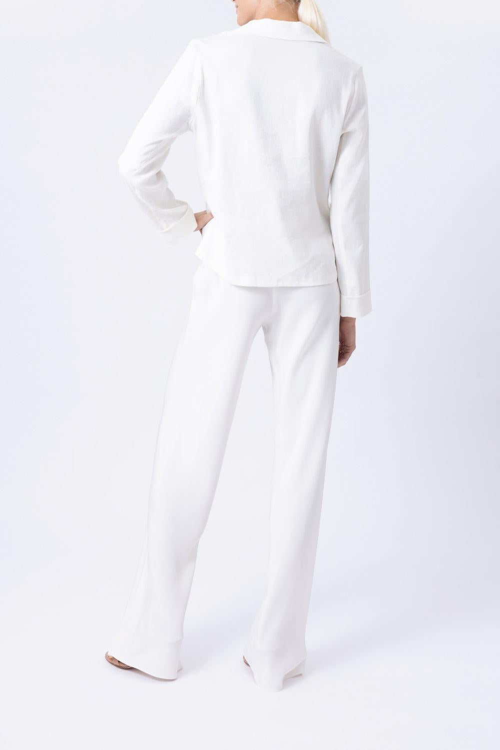 Cate Top - Salt-WHITE-P-CLOTHINGTOPBLOUSE-PETER COHEN
